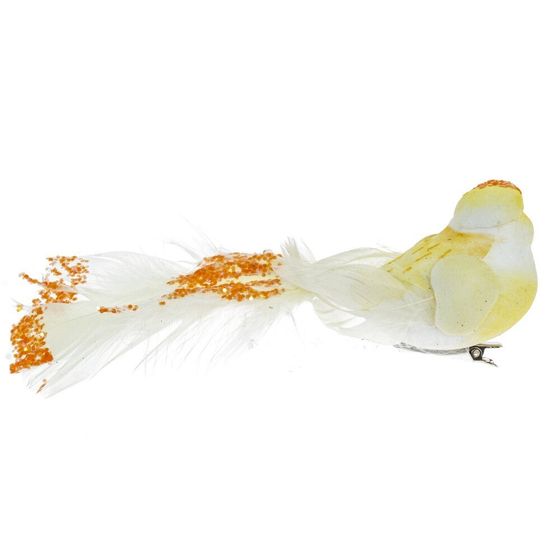 Изделие декоративное &quot;Птичка&quot;, L15 W4 H5,5 см, 2в.