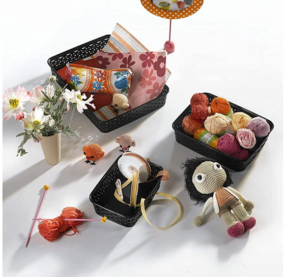 Корзинка MY STYLE A6 темно-коричневая