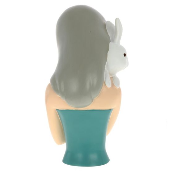 Фигурка декоративная &quot;Девочка с кроликом&quot;, Д14 Ш13 В25 см