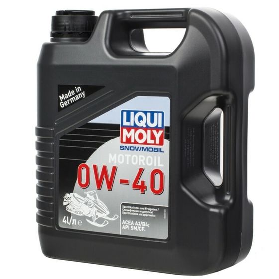 Масло моторное Liqui Moly, 0W-40, для снегоходов, &quot;Snowmobil Motoroil&quot;, SM/CF