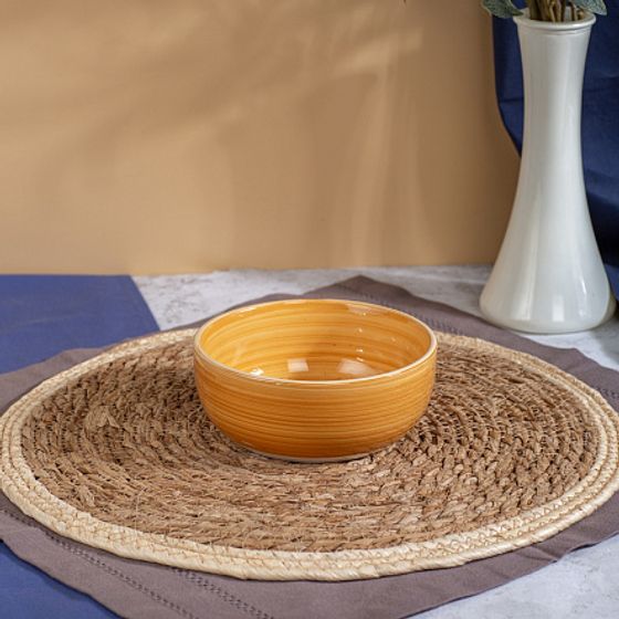 Салатник TWIST медовый 14см