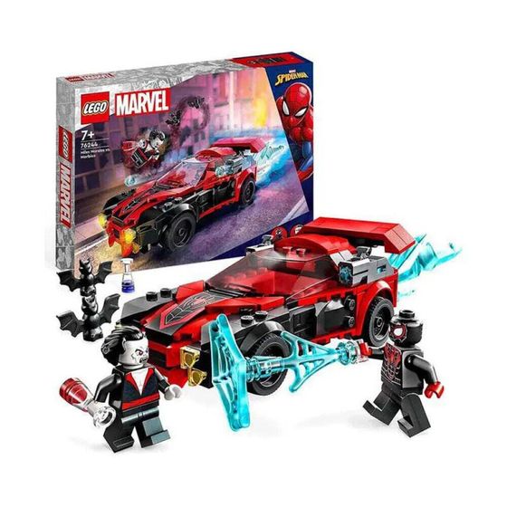 LEGO Marvel Майлз Моралес против Морбиуса Строительная игра