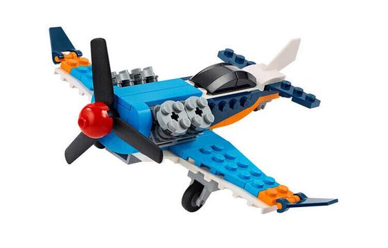 LEGO LOGO Creator Helicopter Building Blocks 0-300p&#39;c&#39;s 31099