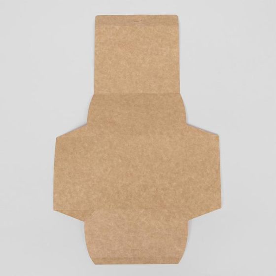 !Коробка самосборная, 4 штуки крафт, 15 х 12 х 8 см.