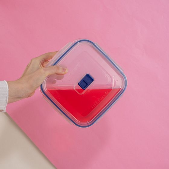 Контейнер ПЮРБОКС АКТИВ 1220мл квадратный