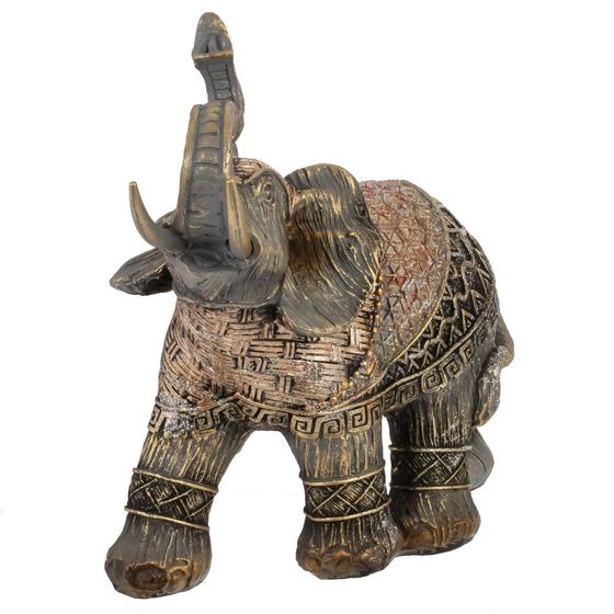 Фигурка декоративная &quot;Слон&quot;, L16 W7 H15 см, 2в.