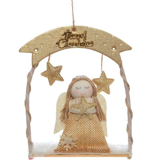 Изделие декоративное Панно &quot;Ангел&quot;, L13 W2 H15 см, 2в.