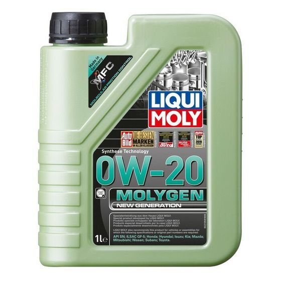 Масло моторное LiquiMoly Molygen New Generation 0W-20 SP GF-6A, НС-синтетическое, 1 л