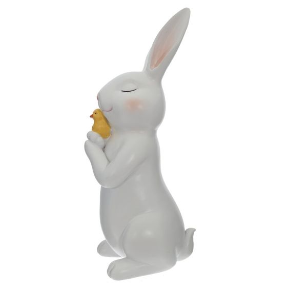 Фигурка декоративная "Заяц", L7,5 W7 H18 см