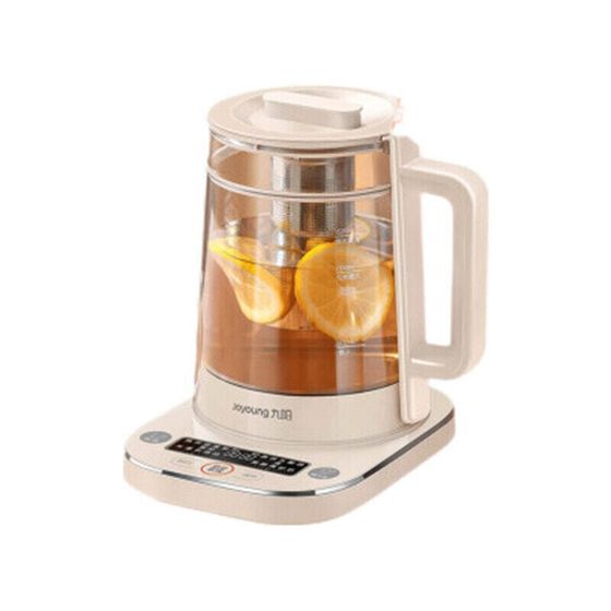 Joyoung Wellness Pot Tea Maker Tea Kettle Electric Kettle 1.5L Glass Flower Teapot K15D-WY730