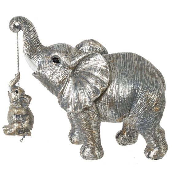 Фигурка декоративная "Слоны", L16 W8 H14 см