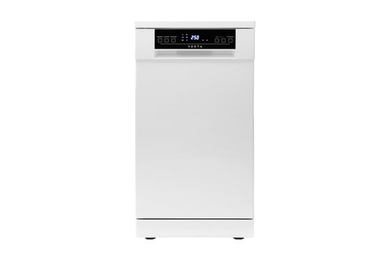 Посудомоечная машина Vekta DW-45AWS белый 9 комплектов (узкая)