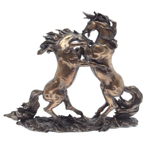 Фигурка декоративная &quot;Лошади&quot;, L40 W13 H34 см