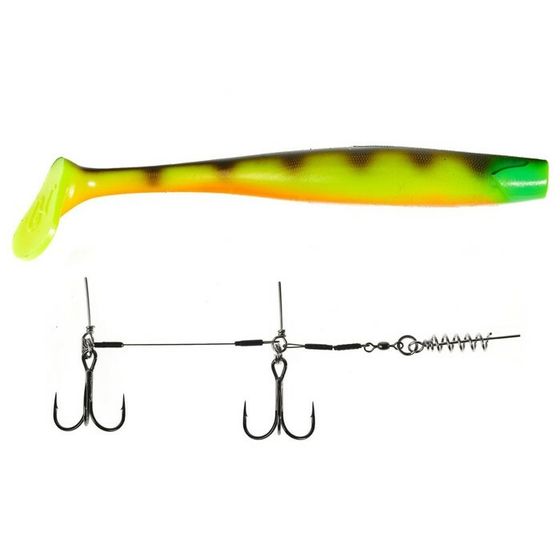 Виброхвосты LJ 3D BBS Series KUBIRA SWIM SHAD 9,0in (22,86)/PG30 1шт.+Stinger L