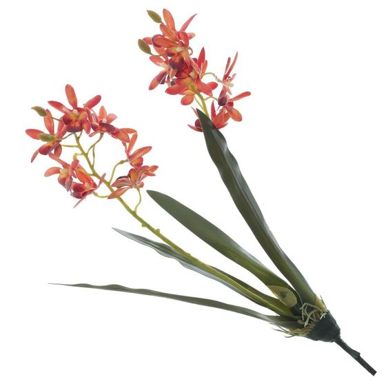 Цветок искусственный "Орхидея", L15 W8 H45 см