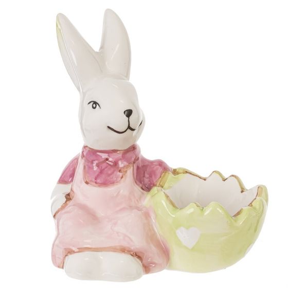 Подставка для яйца &quot;Заяц&quot;, L9,5 W6,5 H11 см, 2в.