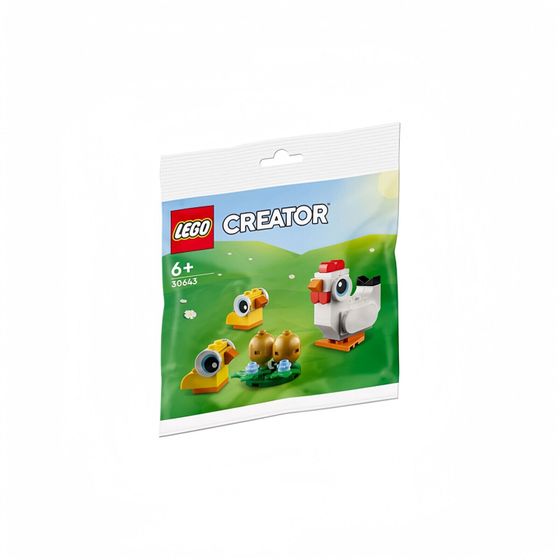 LEGO Creation Collection Easter Cute Chicken Building Blocks 61pcs 30643