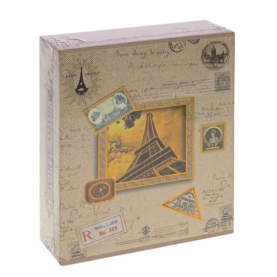 Фотоальбом для 40 фото 10*15, Д14 Ш4,5 В17 см, 4в.