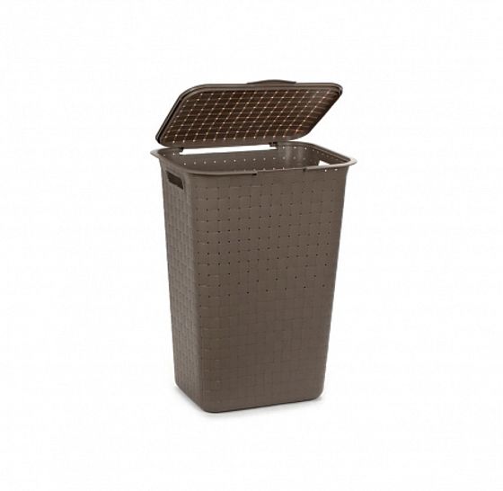 Корзина для белья Nuance 48л коричневый