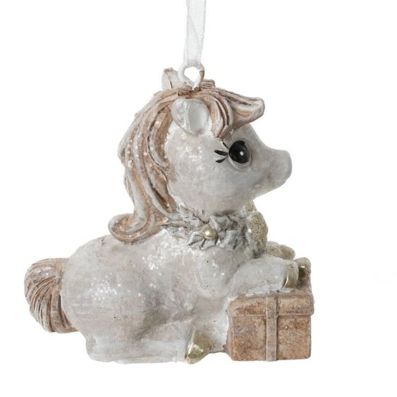 Фигурка декоративная подвесная &quot;Лошадка&quot;, L6,5 W3 H6,5 см