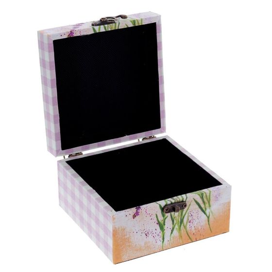 Шкатулка, Д14 Ш14 В8 см