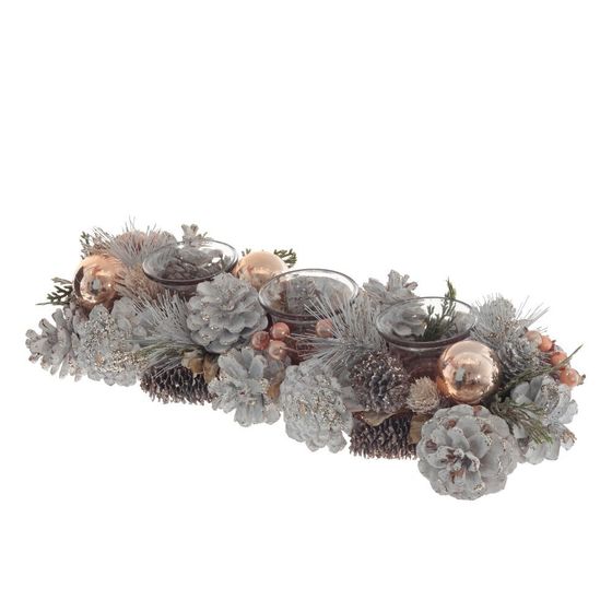 Подсвечник, L38 W16 H8 см