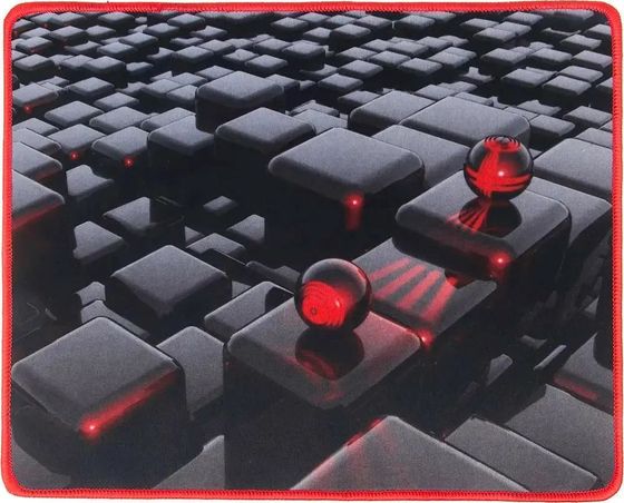 Коврик для мыши Oklick OK-F0282 Мини рисунок/черный 280x225x3мм