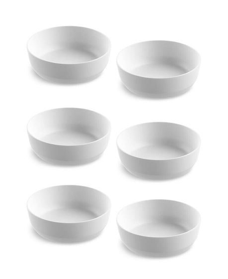 Edge Matte Dinner Bowl Set of 6