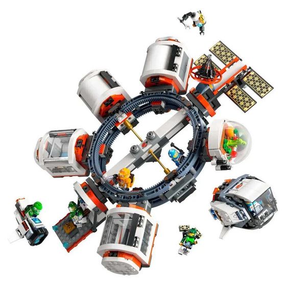 Игра LEGO Модульная Космическая Станция Строительство