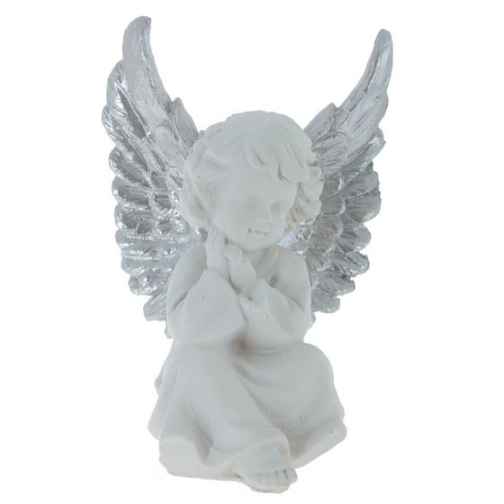 Фигурка декоративная &quot;Ангел&quot;, L9,5 W9,5 H14,5 см, 2в.