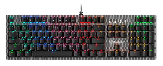 Клавиатура A4Tech Bloody B810R NetBee LED проводная игровая черный/серый