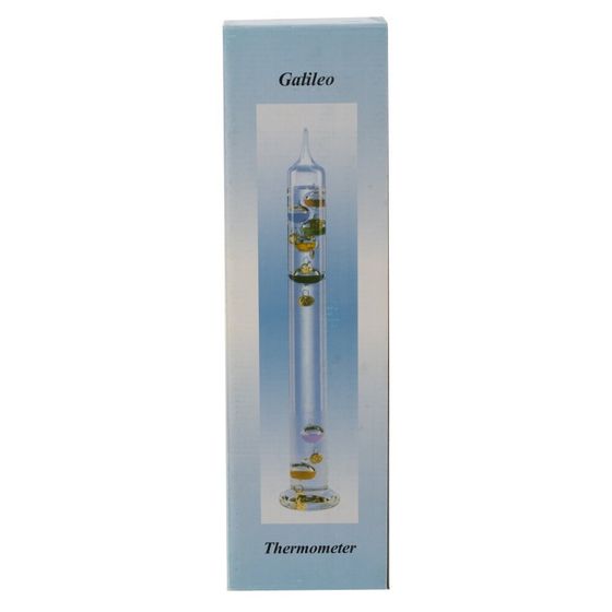 Термометр Галилея, L9 W9 H37 см