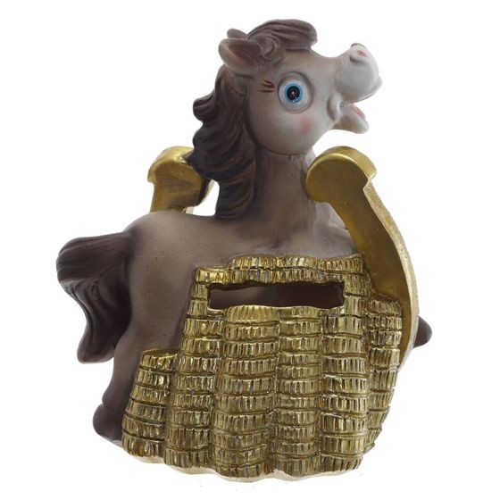 Копилка &quot;Лошадка&quot;, L7,5 W6,5 H10 см, 6в.