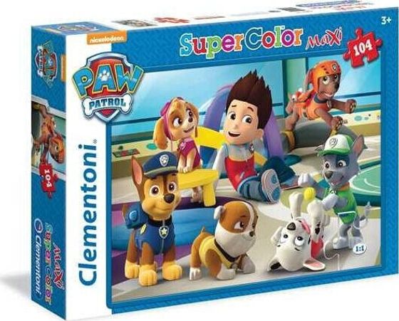 Пазл Clementoni 104 детали Maxi Paw Patrol