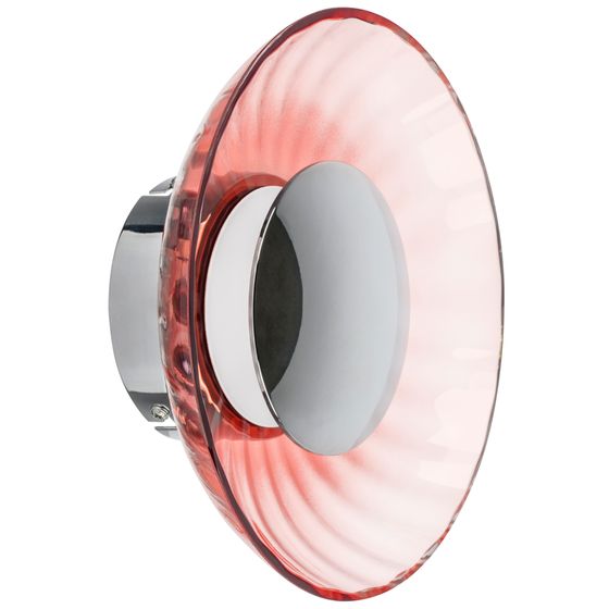 809012 Бра CELESTA LED 6W 300LM ХРОМ/РОЗОВЫЙ 3000K