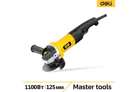 Углошлифовальная машина Deli DL-JM125-E3 1100Вт 11000об/мин d=125мм