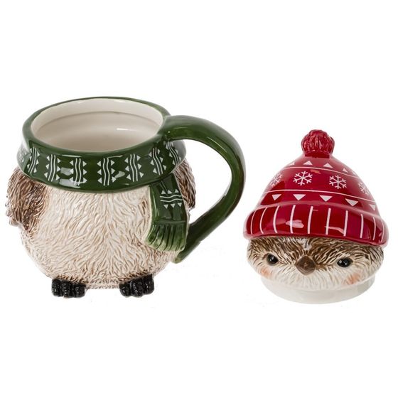 Кружка &quot;Птичка&quot;, 500 мл, L14 W11 H17 см, 2в.