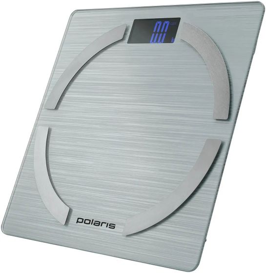 Весы напольные Polaris PWS 1886 IQ Home макс.180кг серебристый