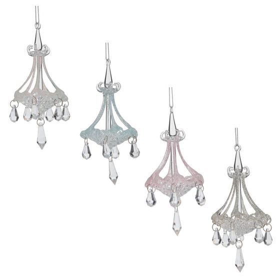 Украшение новогоднее "Подвеска", L7,5 W7,5 H15,5 см, 1 штука. дизайн микс