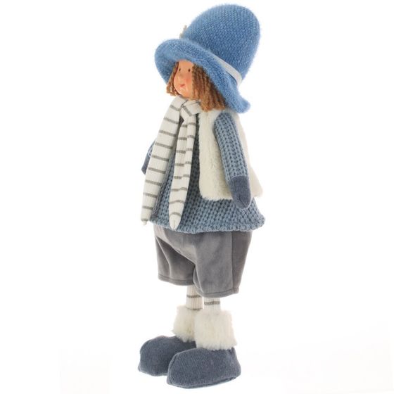 !09 Игрушка набивная "Дети мальчик ", 46 см