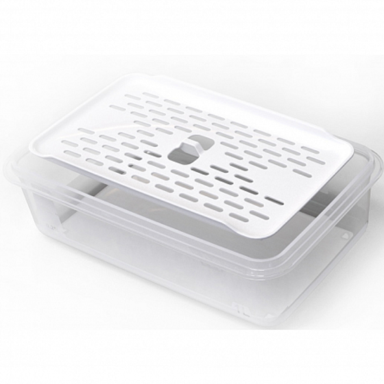 Контейнер с сеткой ЭКСТРА ЛОК BRIGHT M 1.5л