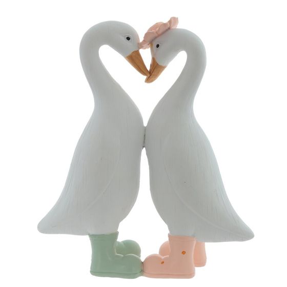 Фигурка декоративная &quot;Гуси&quot;, L17 W7 H22 см