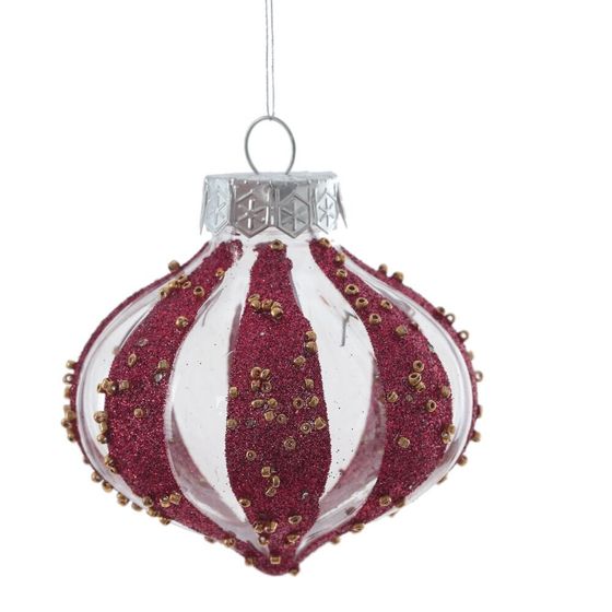 Набор из 9шт Украшение новогоднее &quot;Шар&quot;, D8см, L24,6 W8 H24,6см