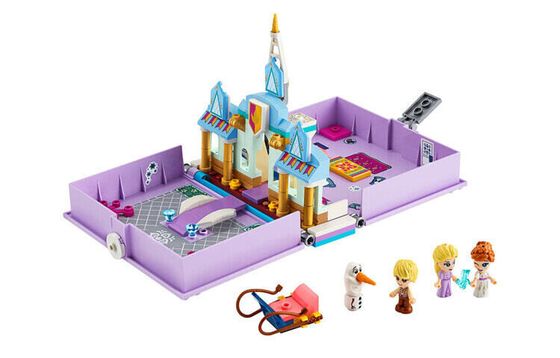 LEGO Disney Collection Elsa Disney Frozen Collection Книга приключений Анны и Эльзы Строительные блоки 43175