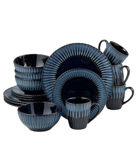 Kknox 16 Piece Dinnerware Set, Service for 4