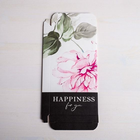 !Коробка для шоколада 4 штуки For you, 17,3 × 8,8 × 1,5 см.