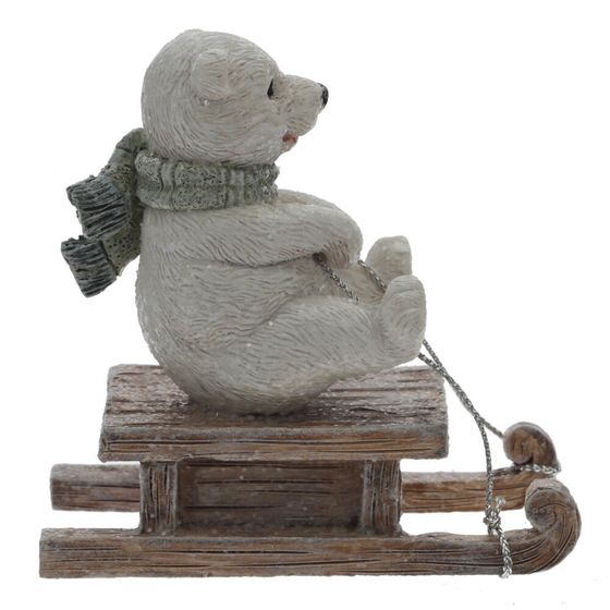 Фигурка декоративная &quot;Медвежонок&quot;, L8 W3,5 H8 см