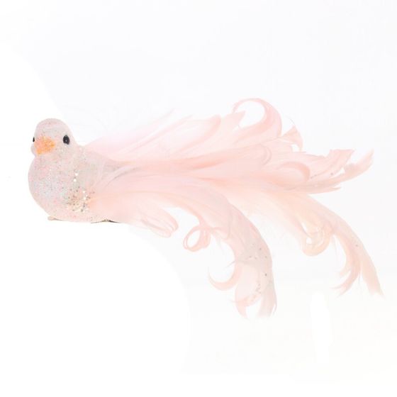 Изделие декоративное &quot;Птичка&quot;, L14 W4 H4 см, 2в.