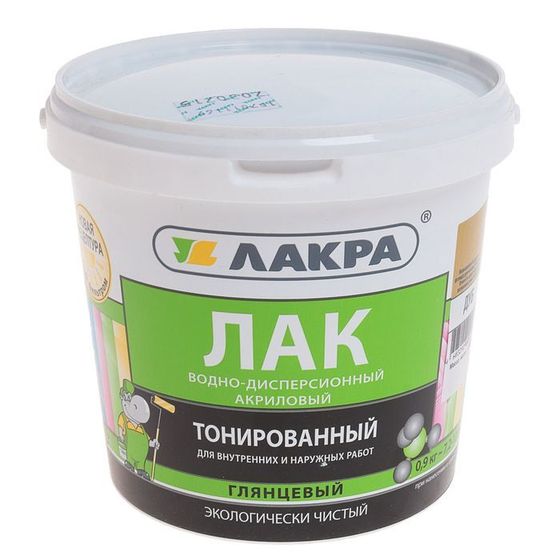 Лак ВДлакра тонированный, Дуб, 0,9кг