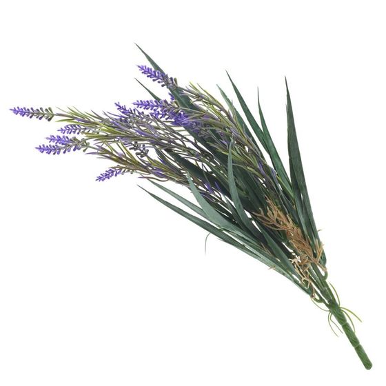 Цветок искусственный &quot;Лаванда&quot;, L9 W8 H43 см, 3в.